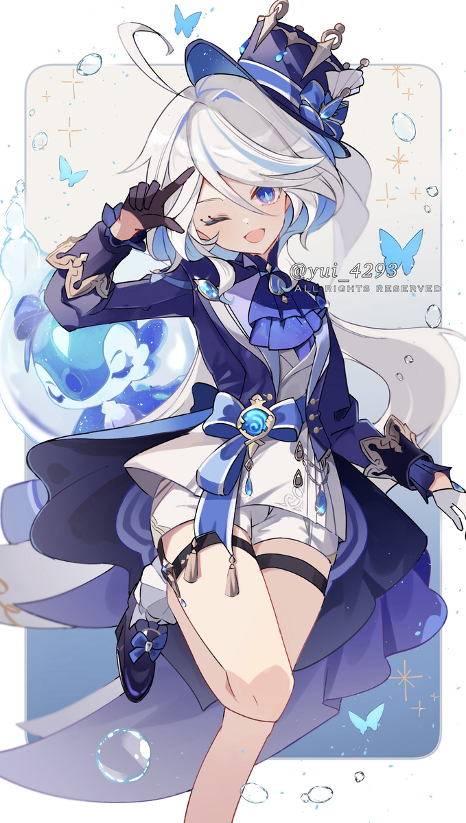 This is a pixiv picture whose title is フリーナ.