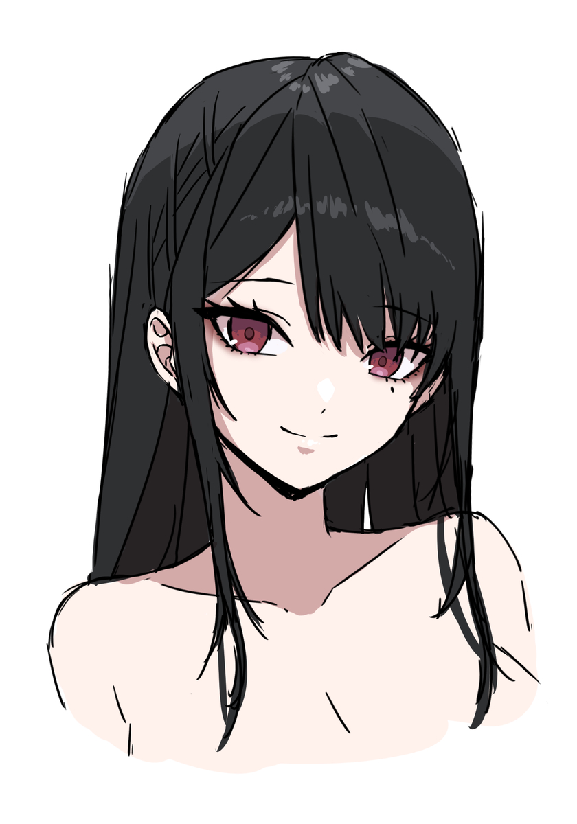 This is a pixiv picture whose title is Just a girl.