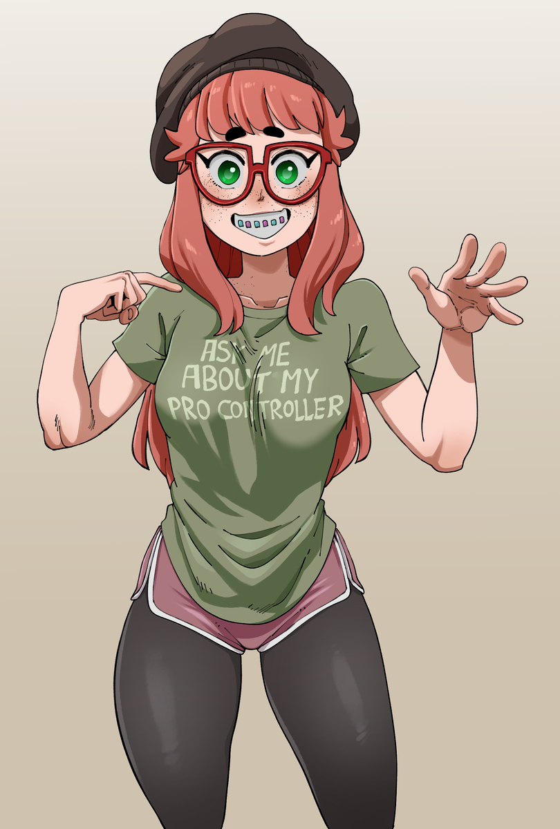 This is a pixiv picture whose title is プロコントローラー.
