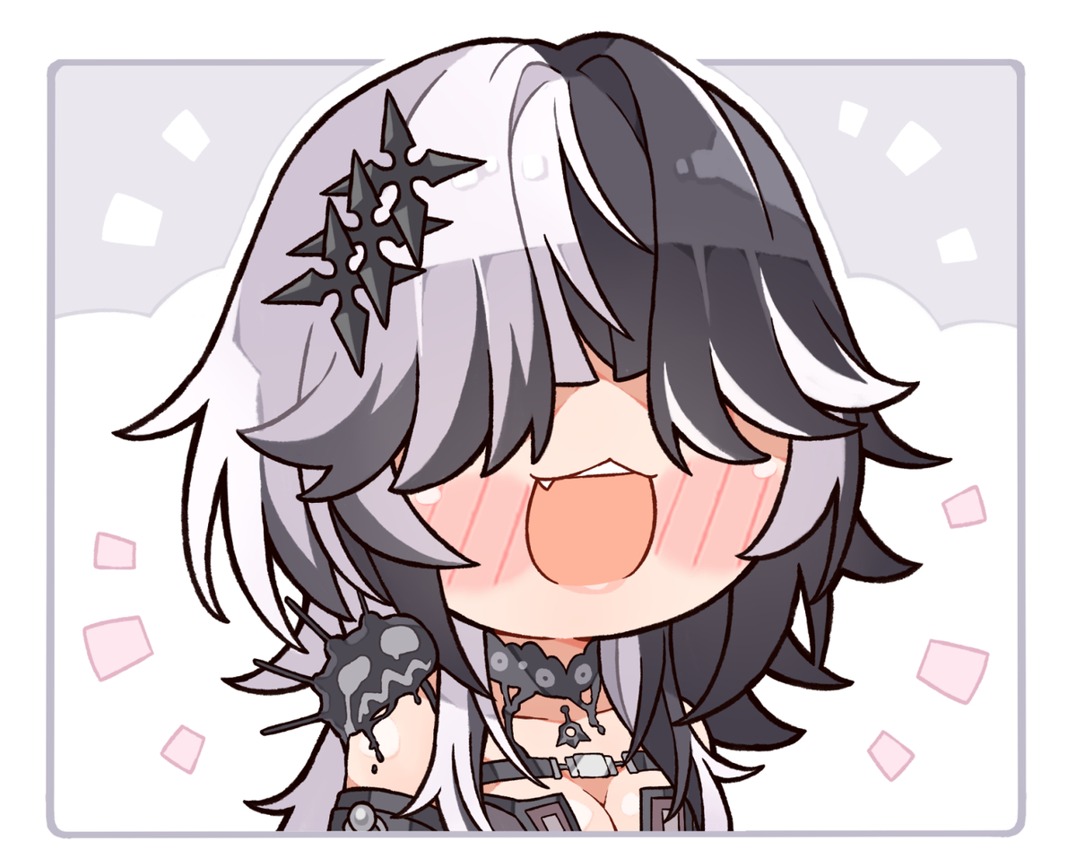 This is a pixiv picture whose title is Bangs.