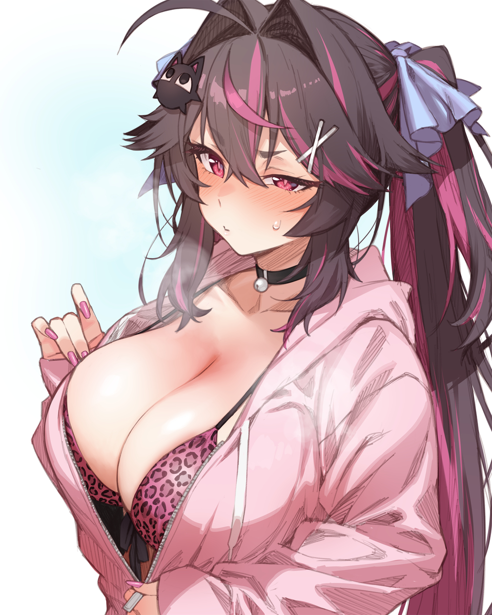 This is a pixiv picture whose title is 排熱.