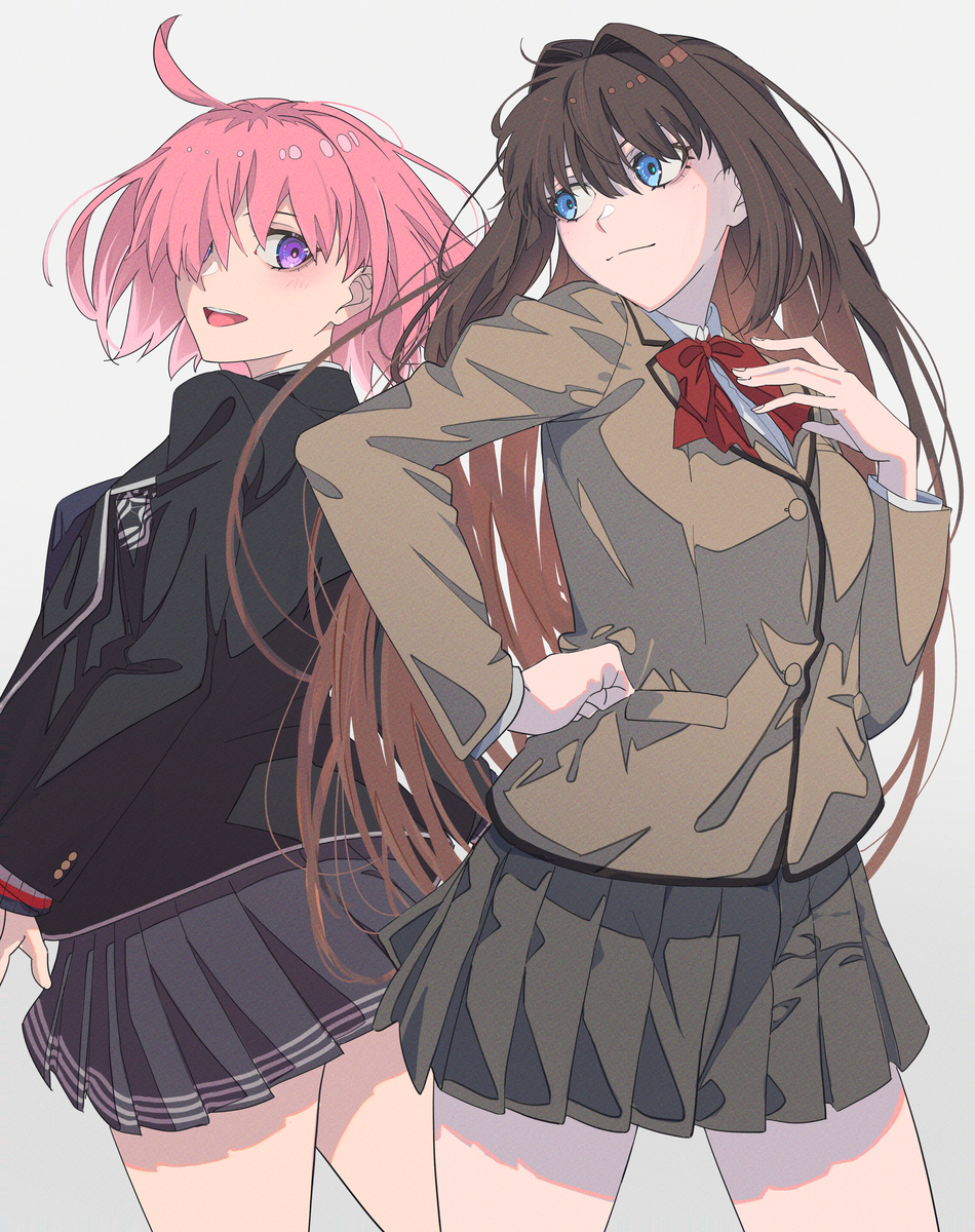 This is a pixiv picture whose title is マシュ青子.