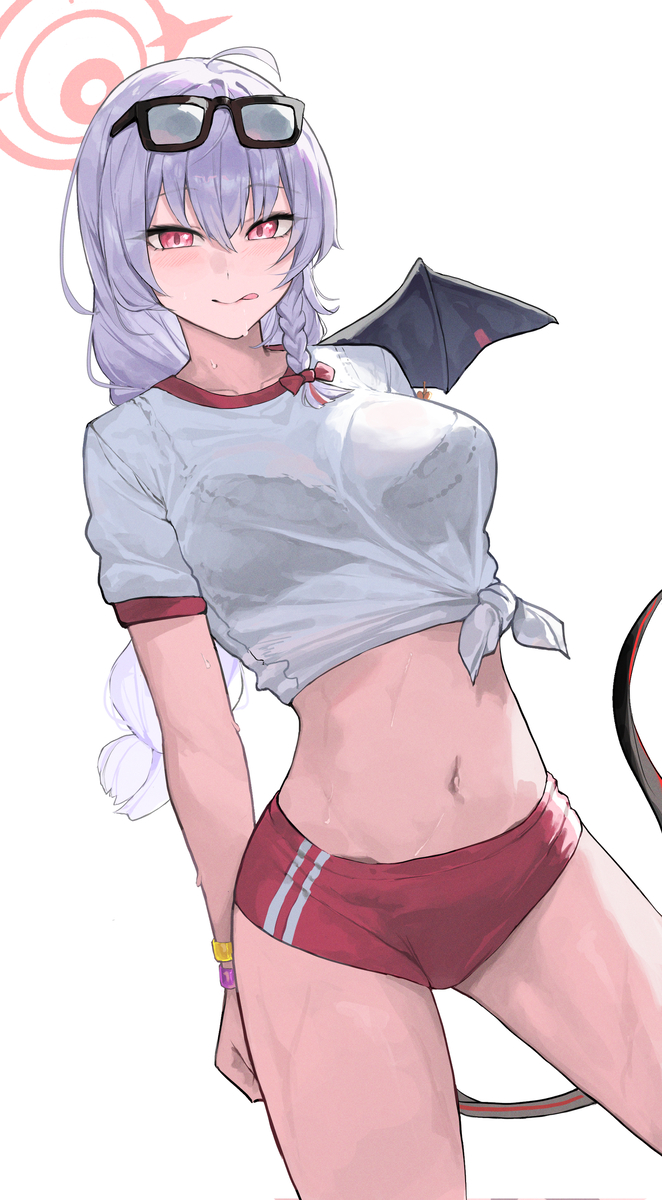 This is a pixiv picture whose title is 黒舘ハルナ.