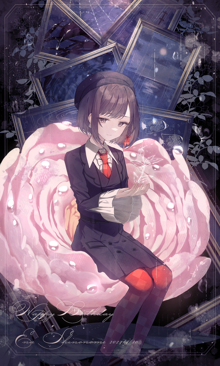 This is a pixiv picture whose title is ☔️.