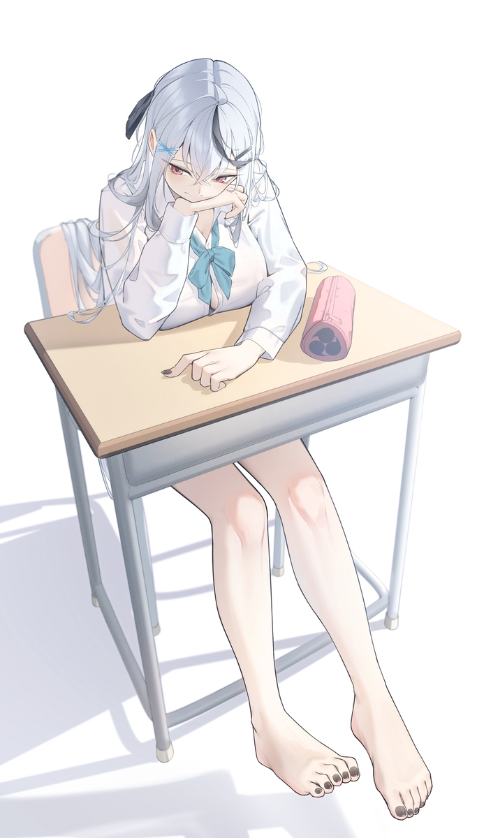 This is a pixiv picture whose title is skeb.