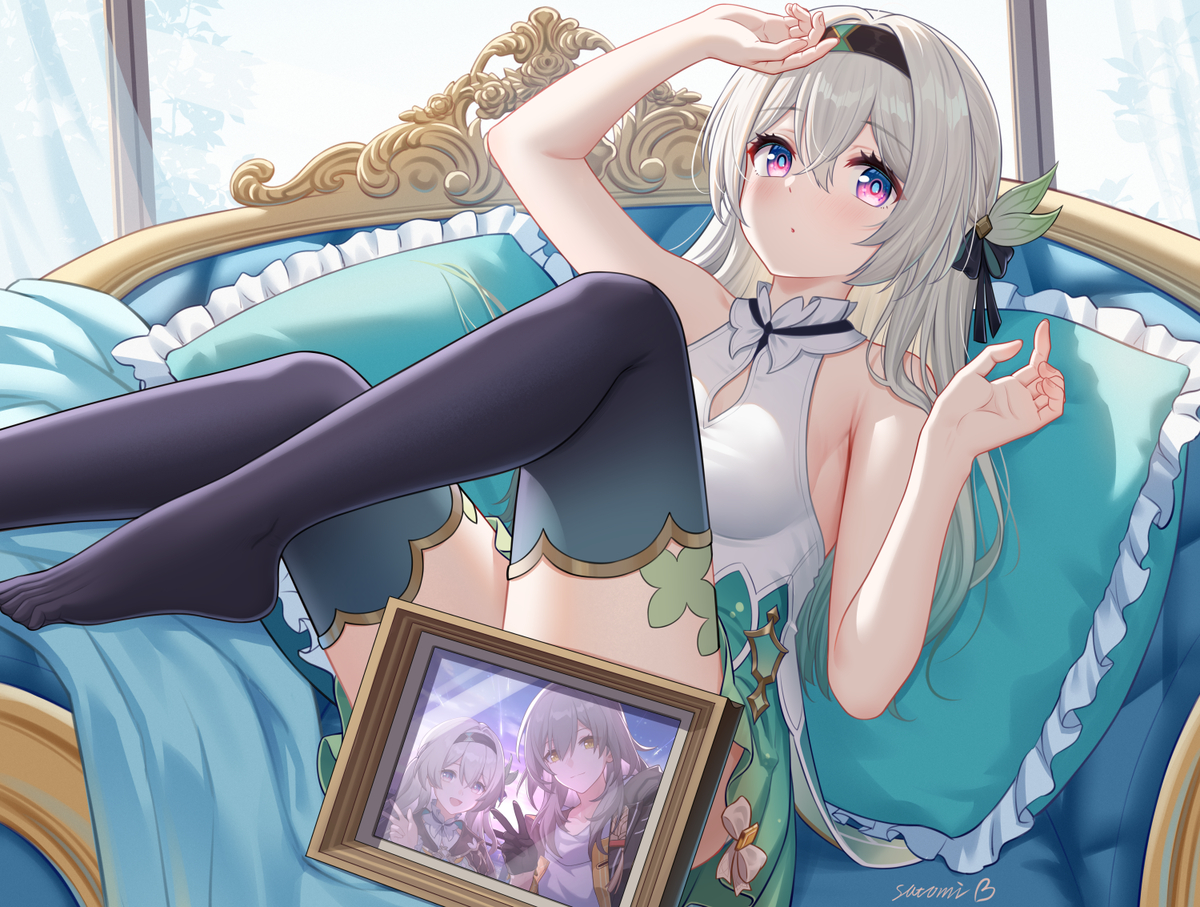 This is a pixiv picture whose title is “あたしのすべてを”.