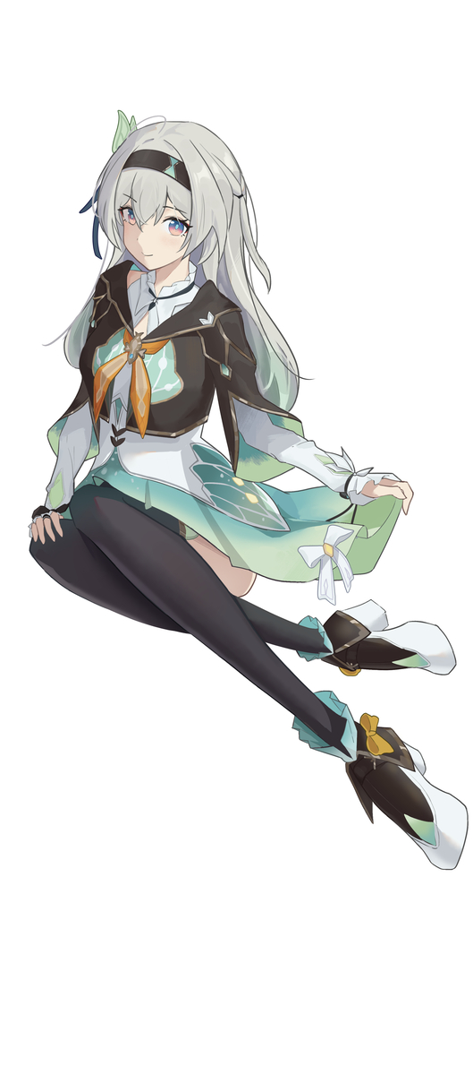 This is a pixiv picture whose title is 流萤！.