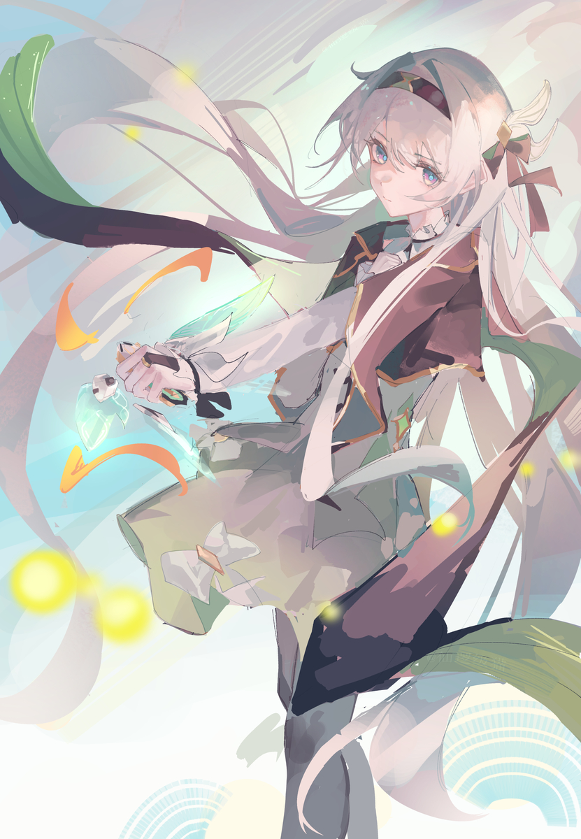 This is a pixiv picture whose title is 帅帅流萤！.