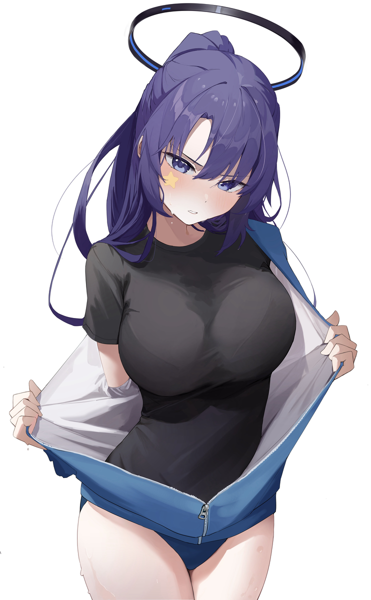 This is a pixiv picture whose title is 早瀬ユウカ　体操服.