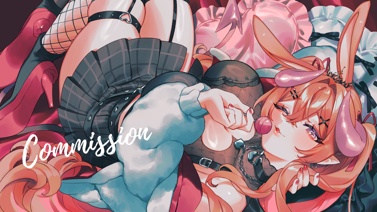 This is a pixiv picture whose title is Commission.