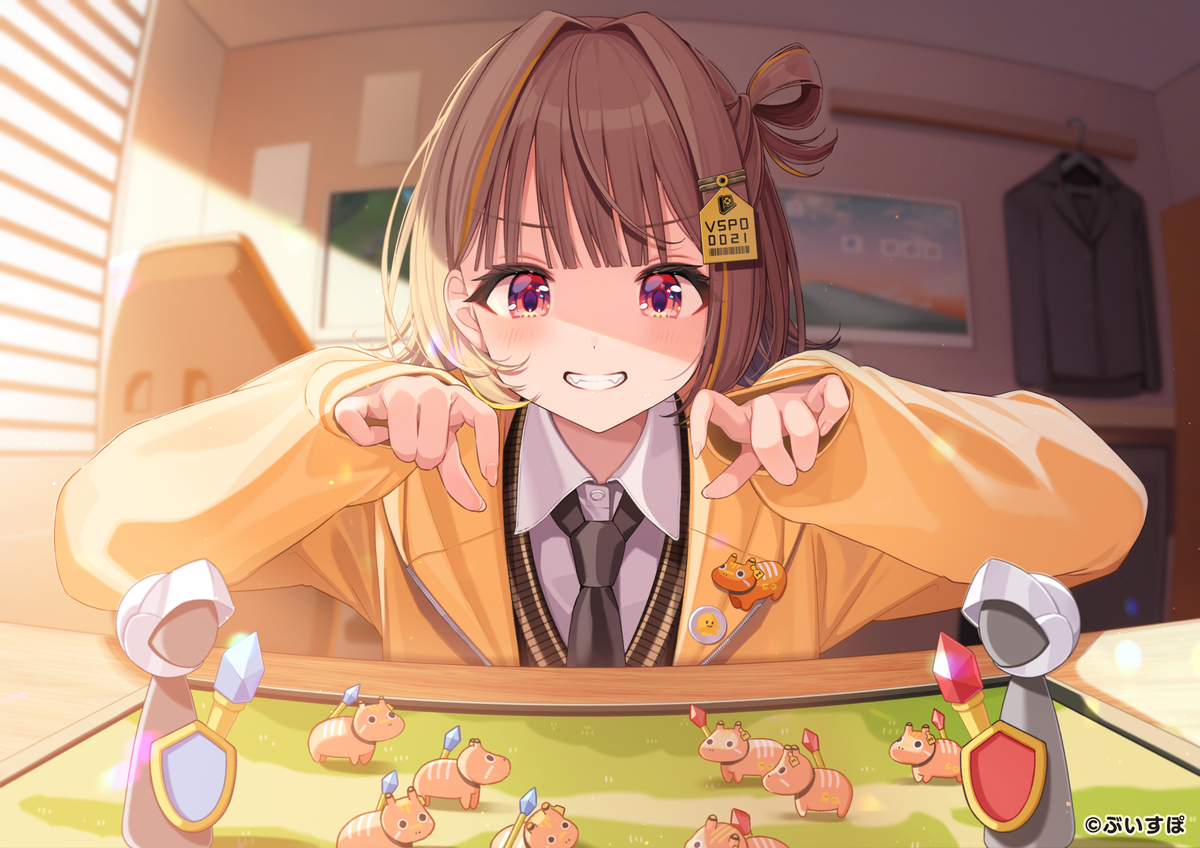 This is a pixiv picture whose title is 千燈ゆうひちゃん.