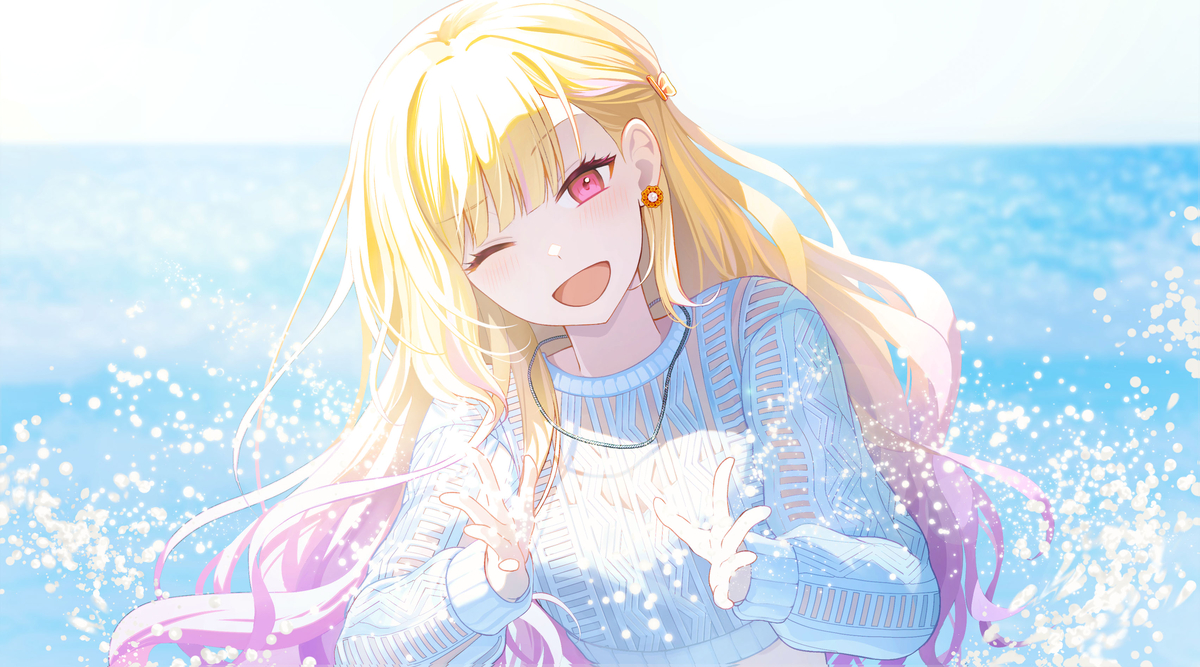 This is a pixiv picture whose title is 咲希.