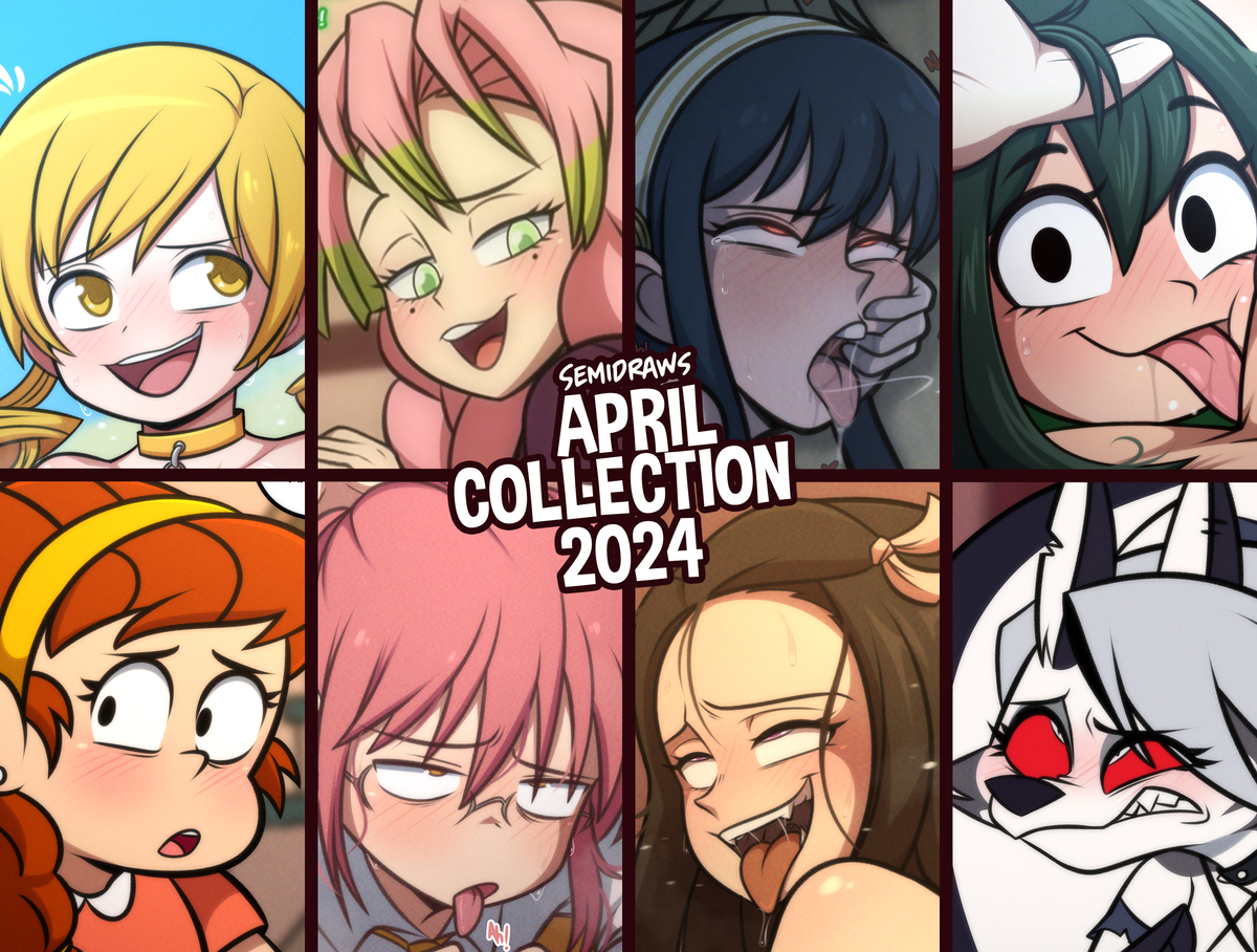 This is a pixiv picture whose title is APRIL COLLECTION 2024.