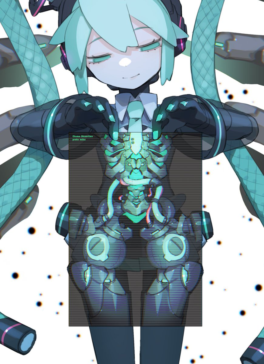 This is a pixiv picture whose title is 乙女解剖.