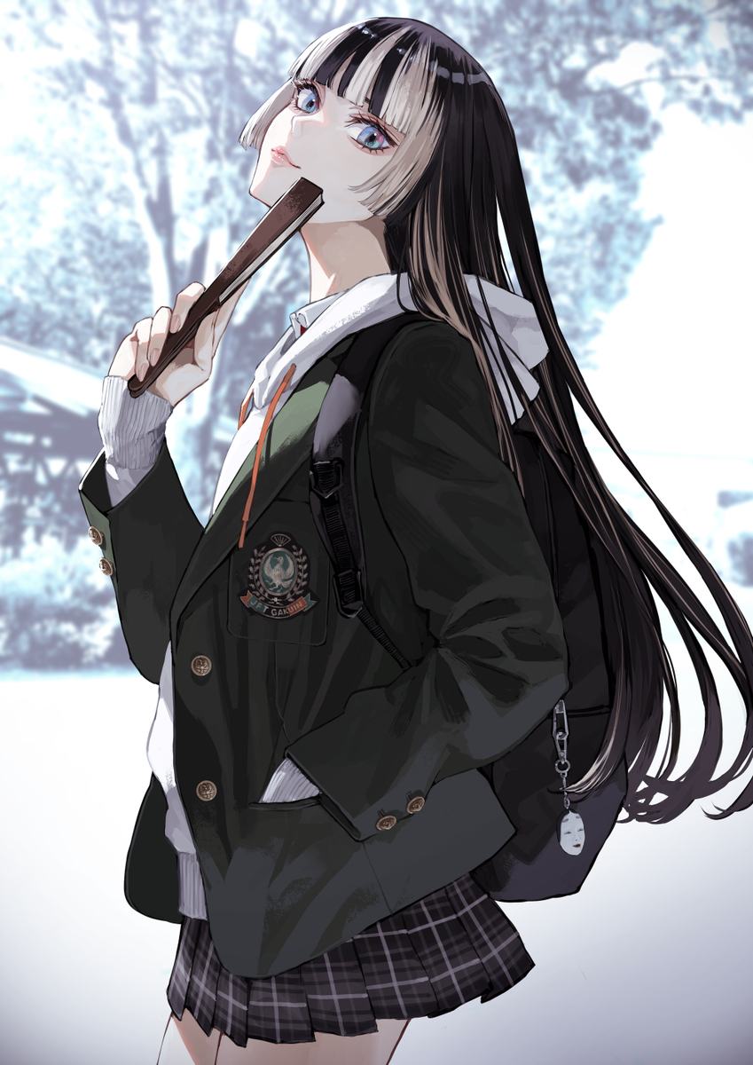 This is a pixiv picture whose title is 儒烏風亭らでん.