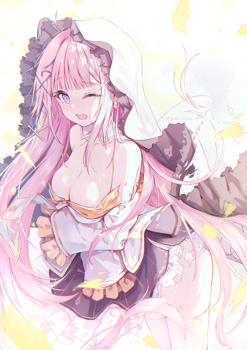 This is a pixiv picture whose title is Blanche.