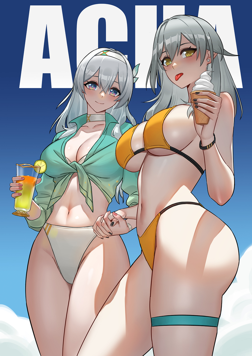 This is a pixiv picture whose title is summer.
