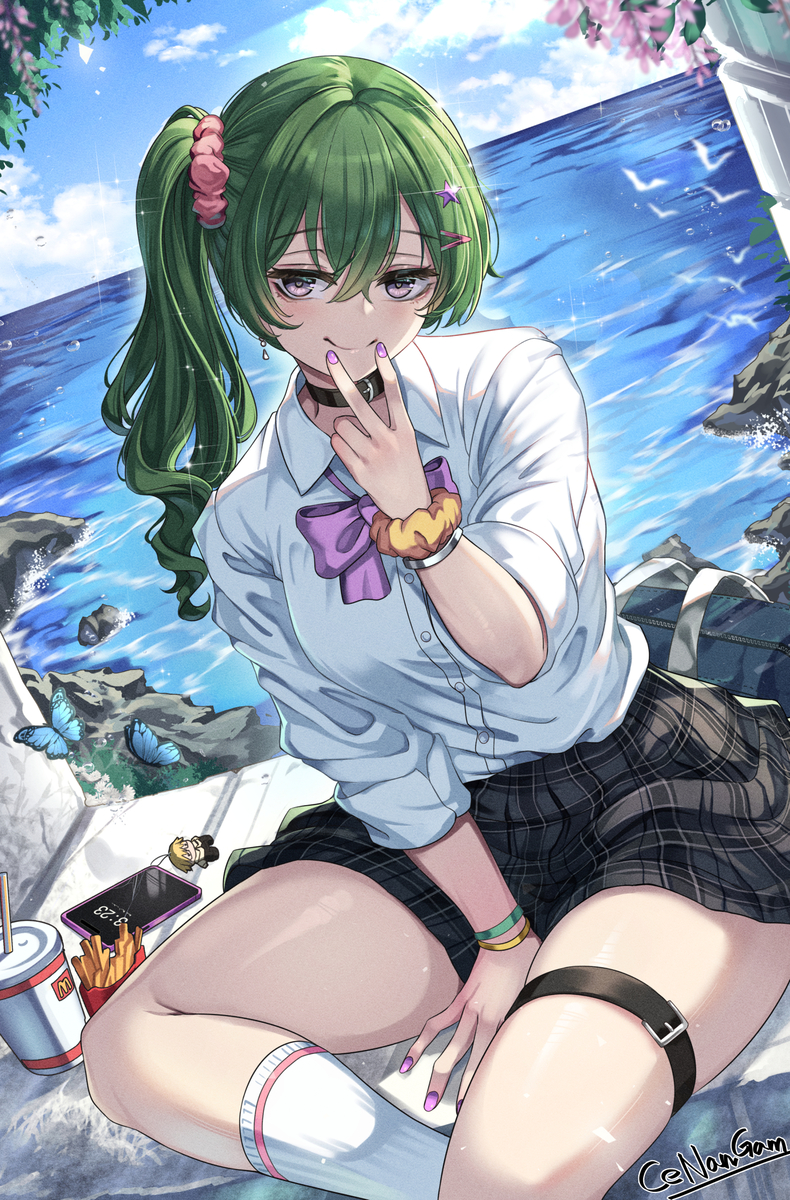 This is a pixiv picture whose title is ユーベルV.