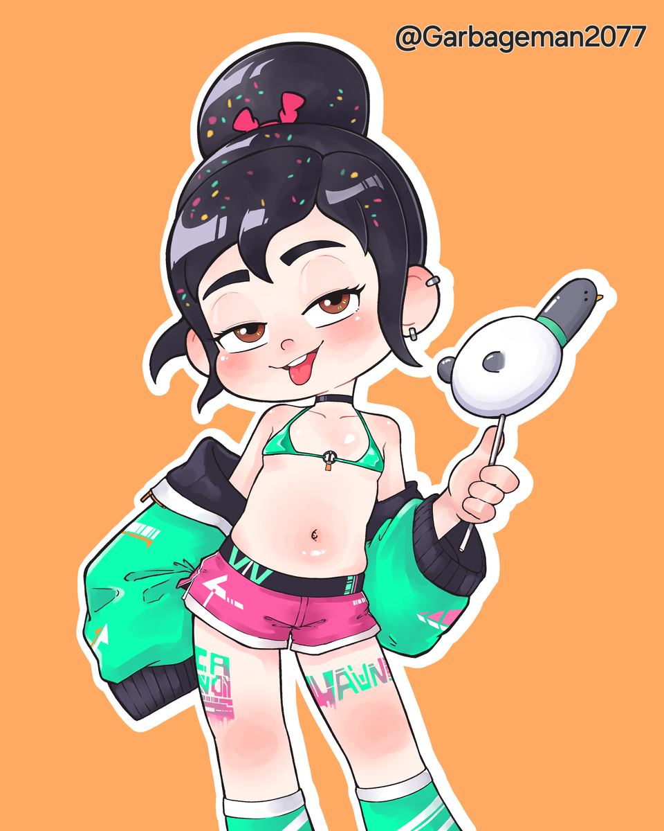 This is a pixiv picture whose title is vanellope.