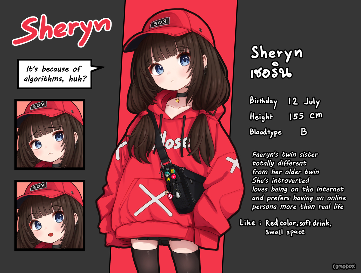 This is a pixiv picture whose title is Sheryn/เชอริน/シェリン.