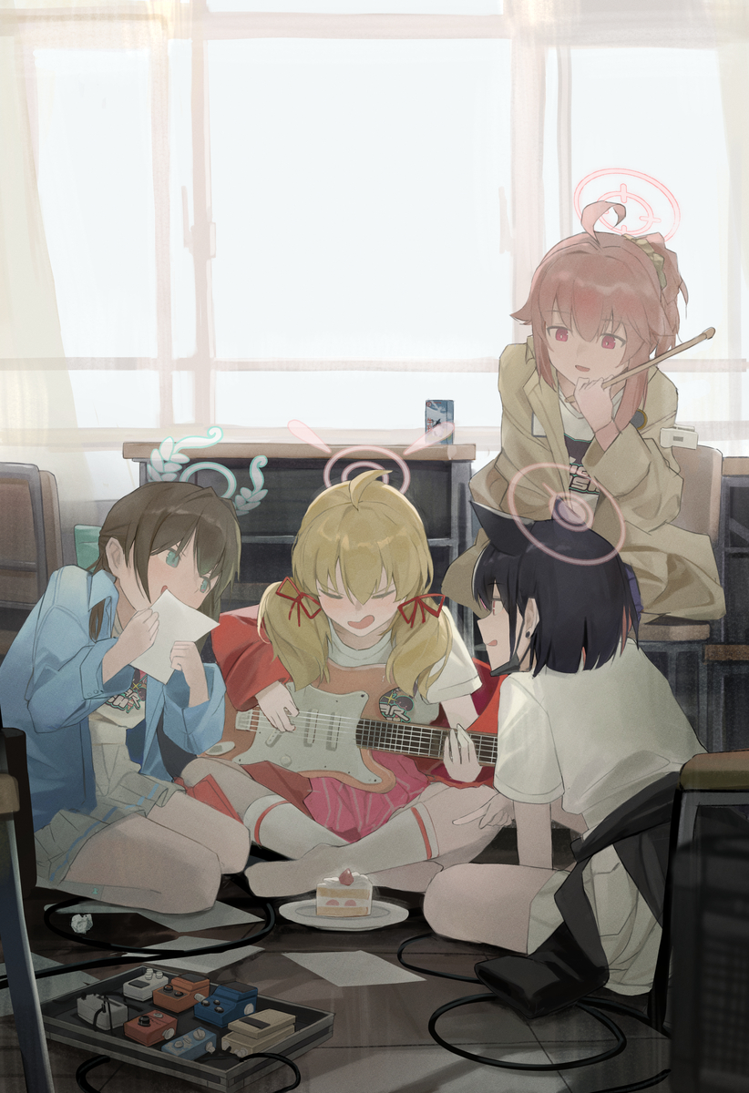 This is a pixiv picture whose title is 放課後....