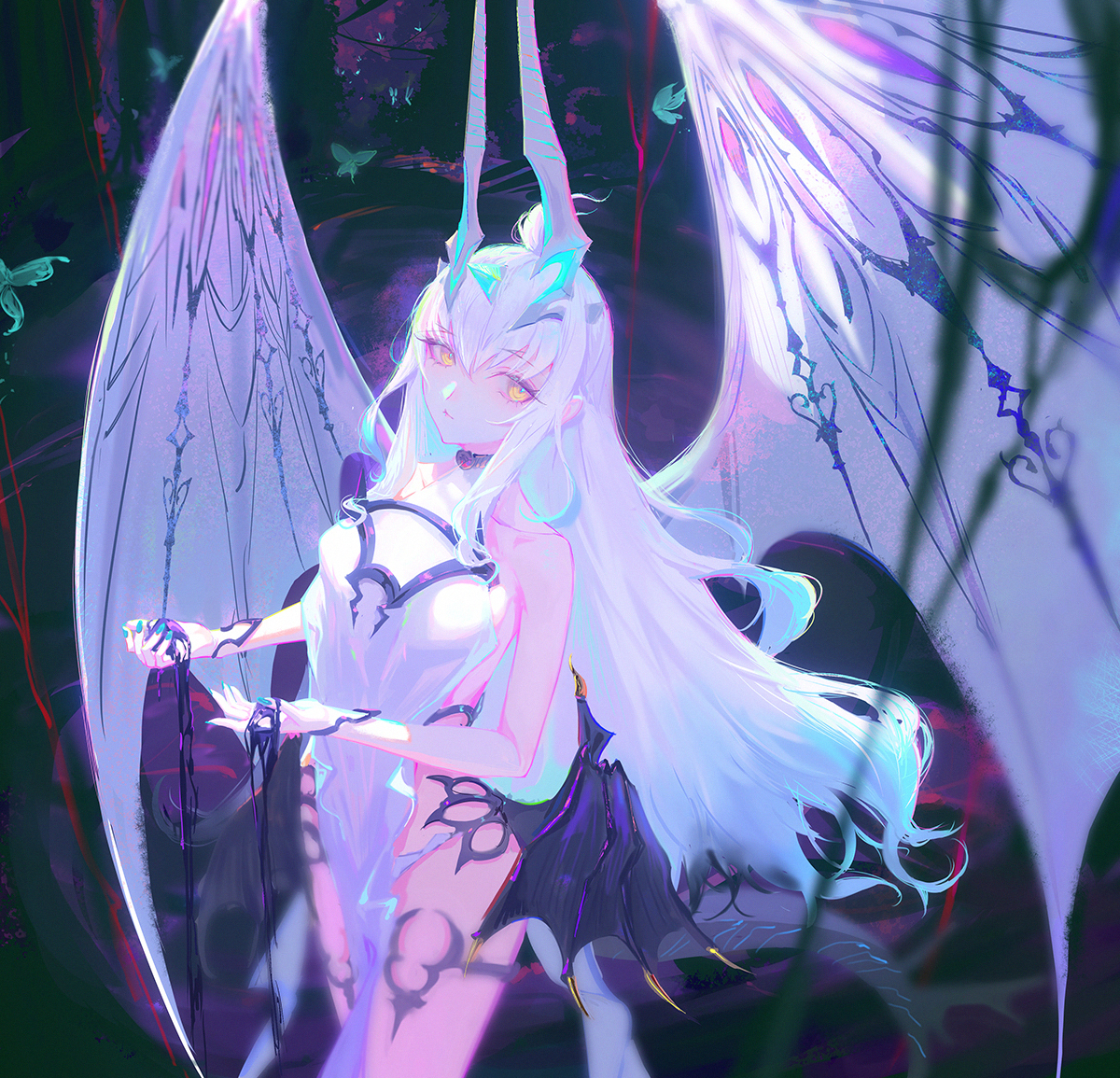 This is a pixiv picture whose title is 妖精騎士ランスロット.