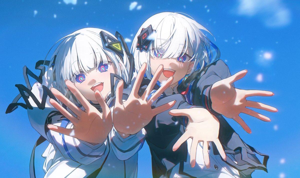 This is a pixiv picture whose title is 花を待つ.