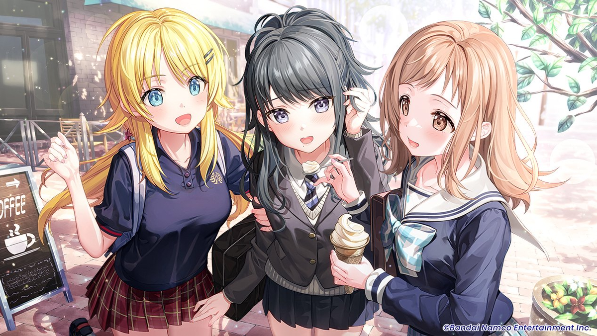 This is a pixiv picture whose title is 『アイドルマスターシャイニーカラーズ』エンドカード.