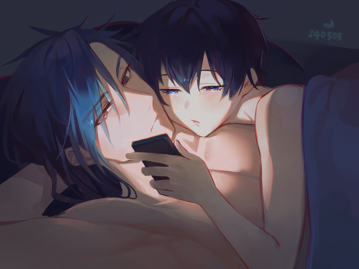 This is a pixiv picture whose title is 緊急通知.