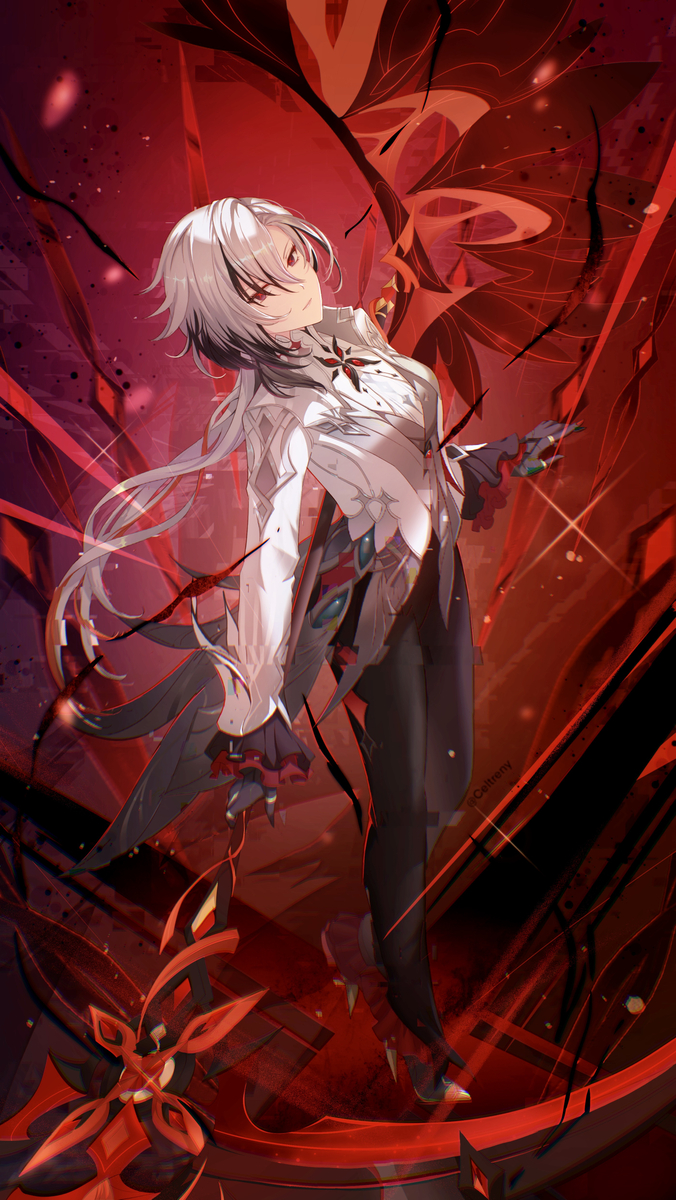 This is a pixiv picture whose title is Arlecchino.