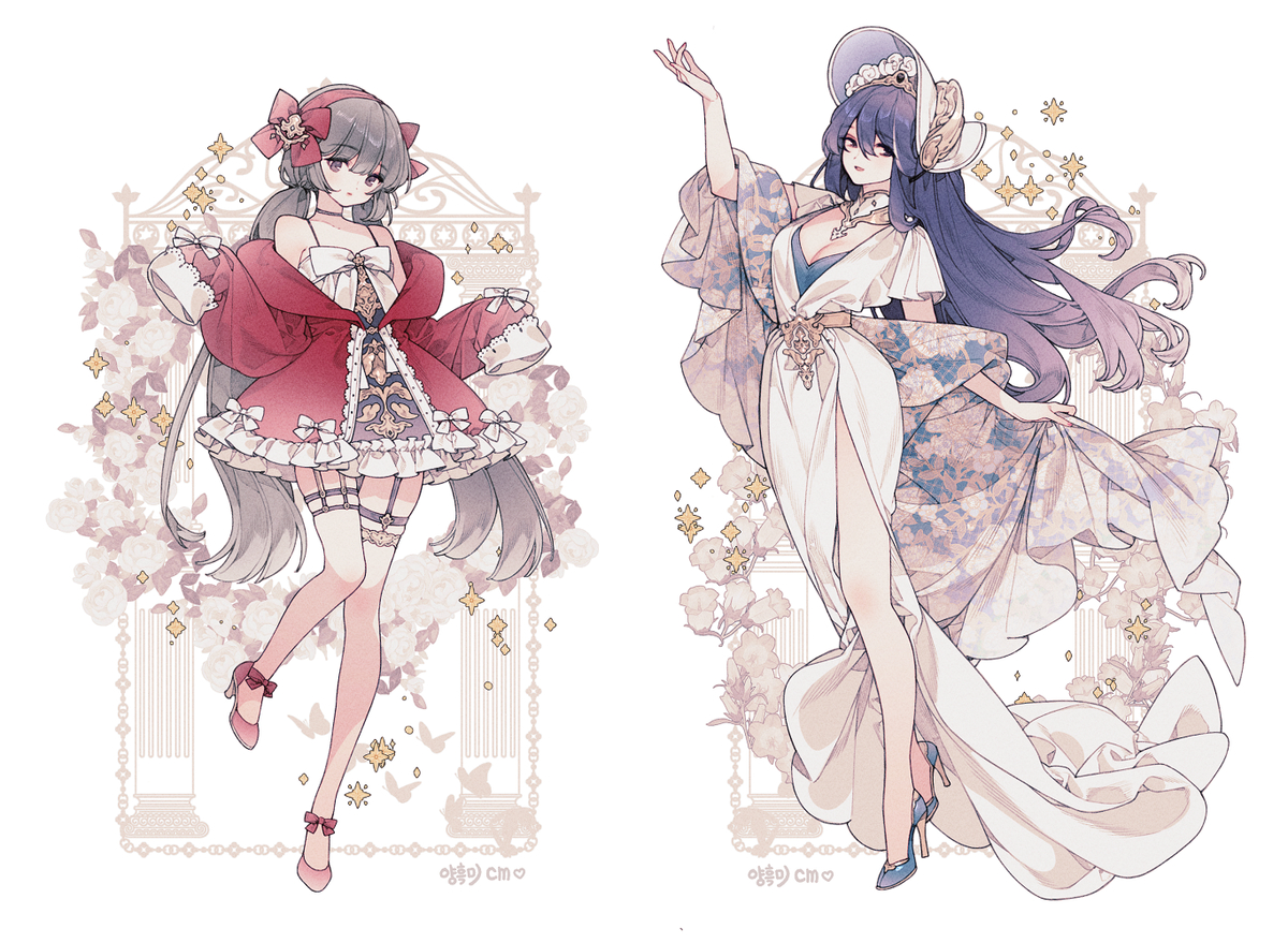 This is a pixiv picture whose title is ✨cm✨.