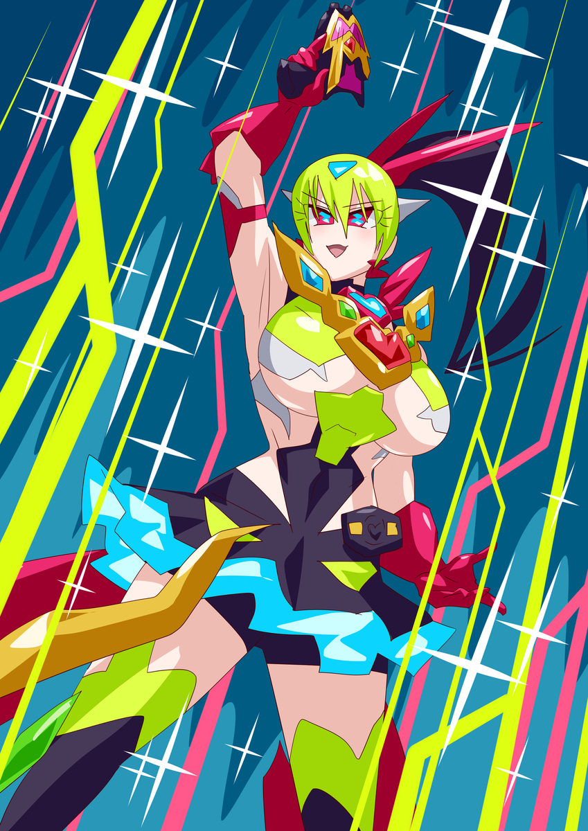 This is a pixiv picture whose title is キュアガッチャードまとめ35.