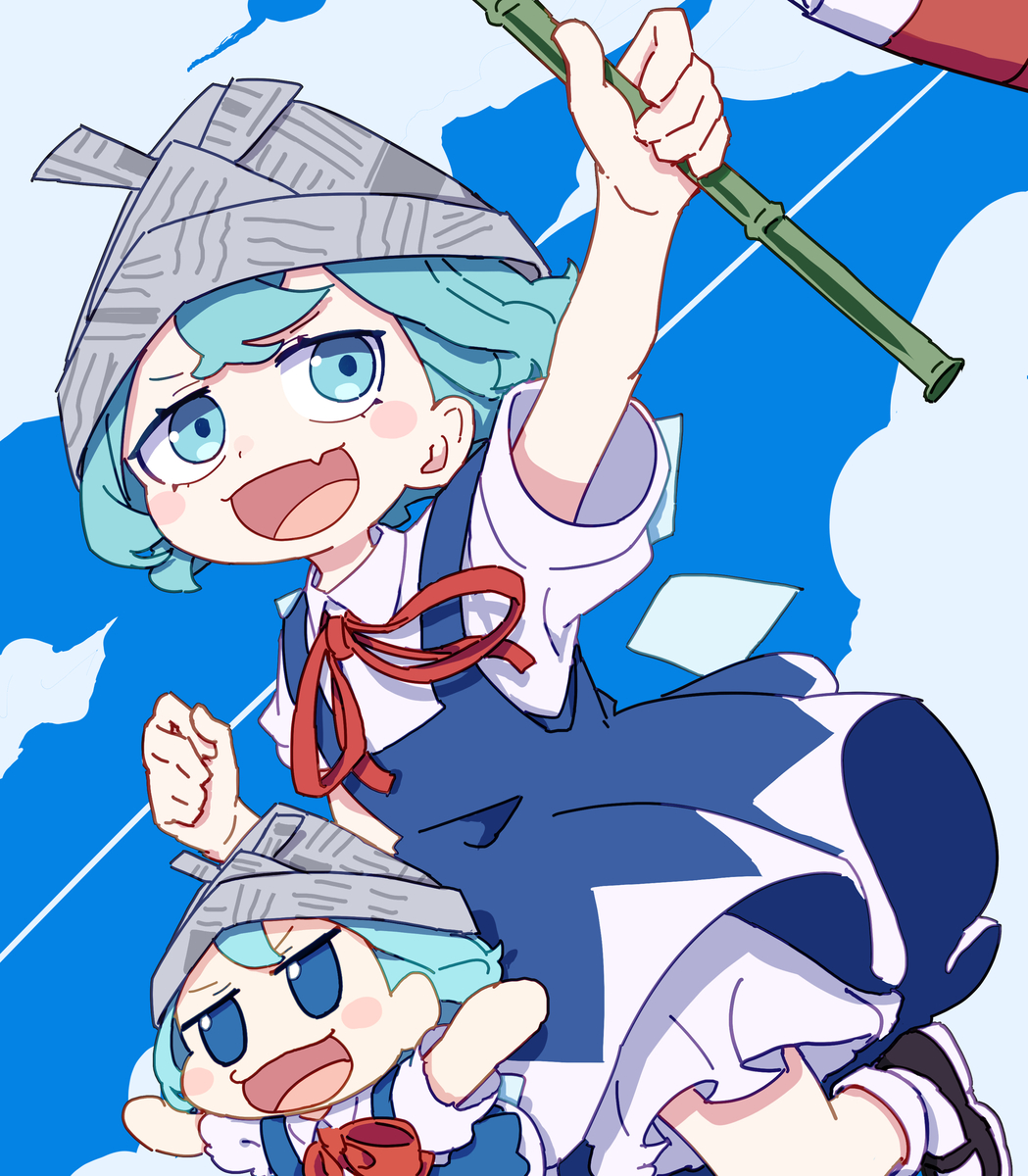 This is a pixiv picture whose title is 子供の日.