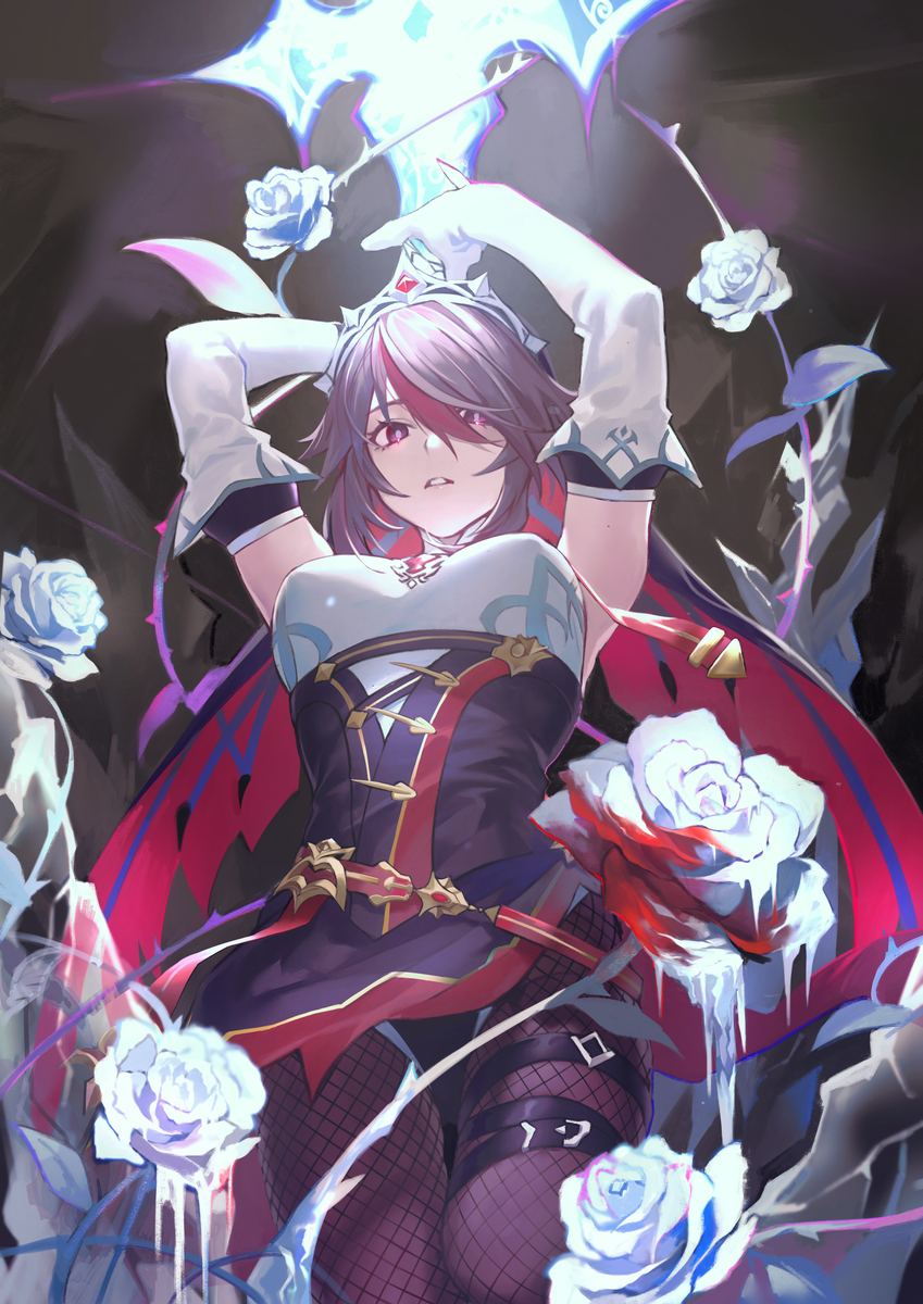 This is a pixiv picture whose title is ロサリア.