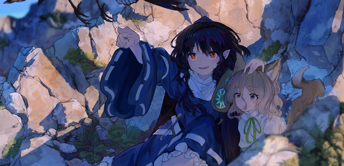 This is a pixiv picture whose title is 朝焼けと明星.