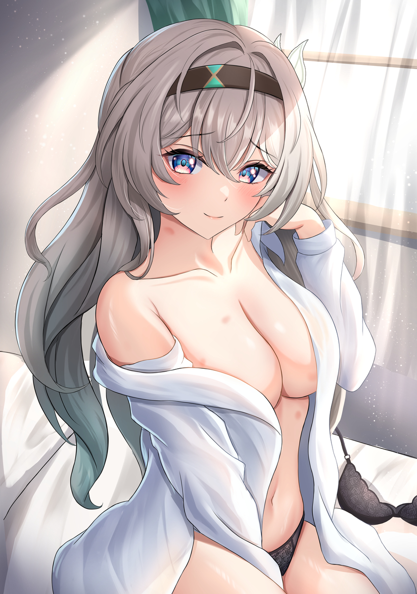 This is a pixiv picture whose title is 朝チュンホタル.