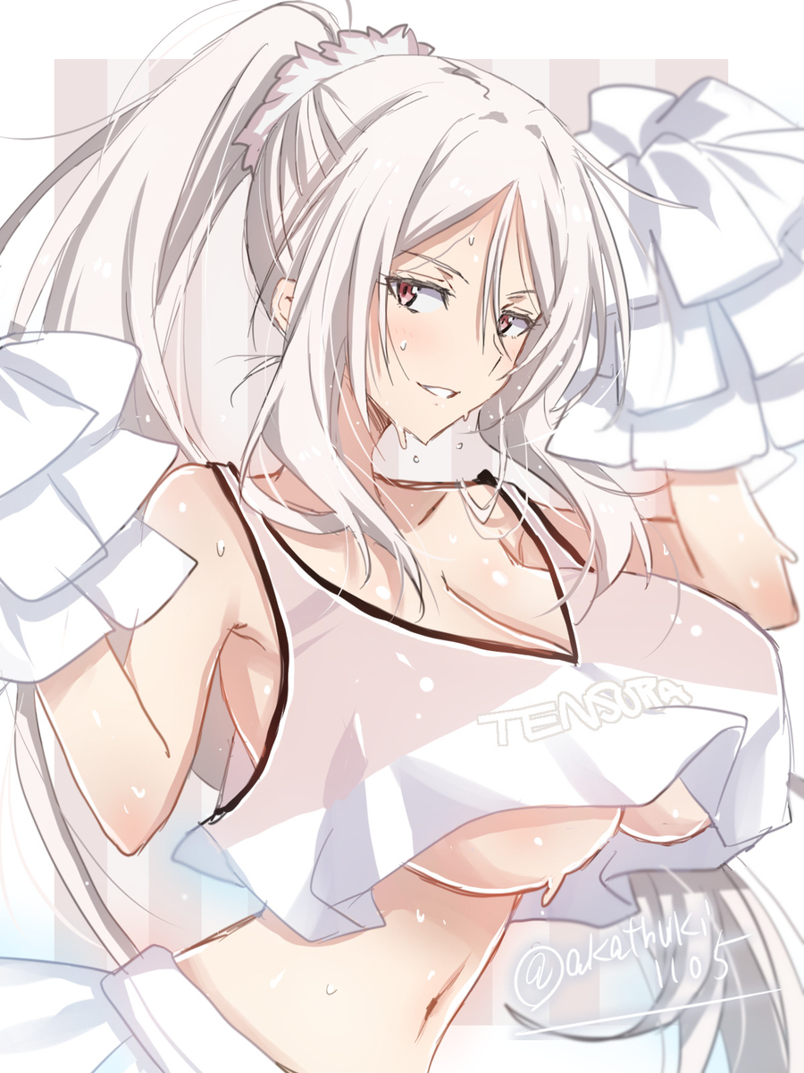 This is a pixiv picture whose title is チアテスタロッサママに応援されたい.
