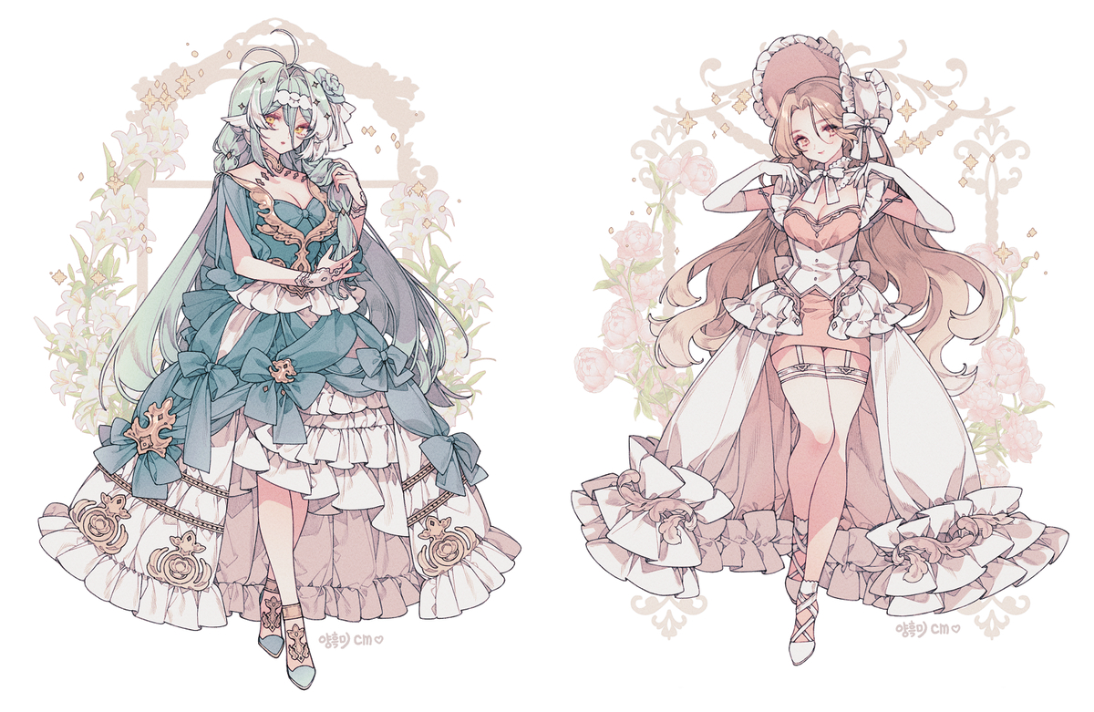 This is a pixiv picture whose title is 💖cm💖.