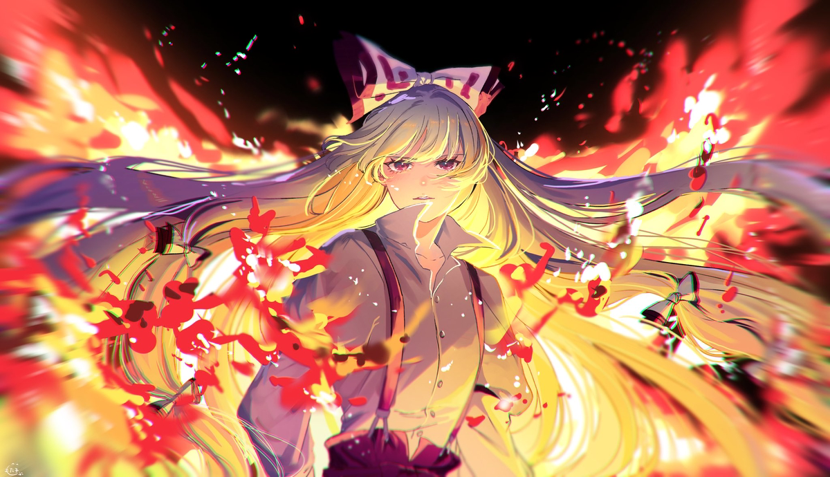 This is a pixiv picture whose title is 永夜抄EXボス.