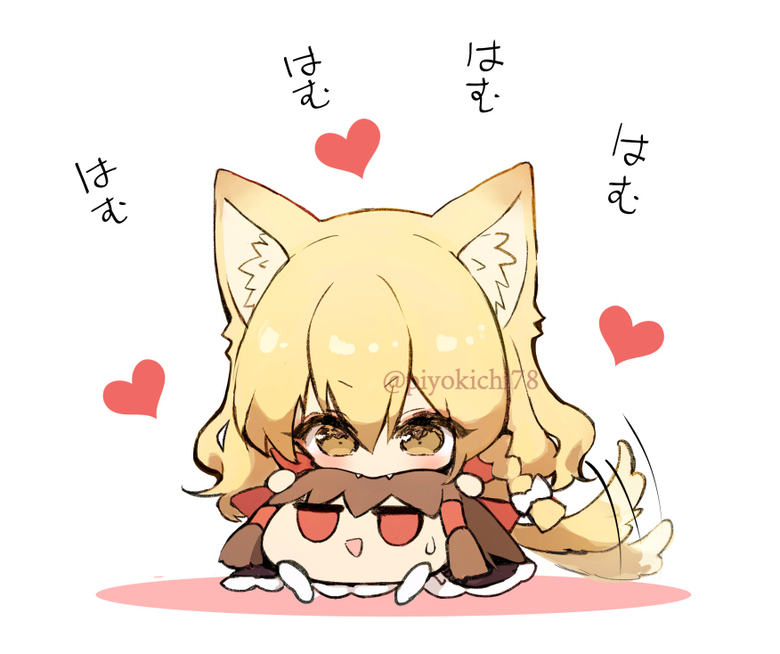 This is a pixiv picture whose title is はむはむ.