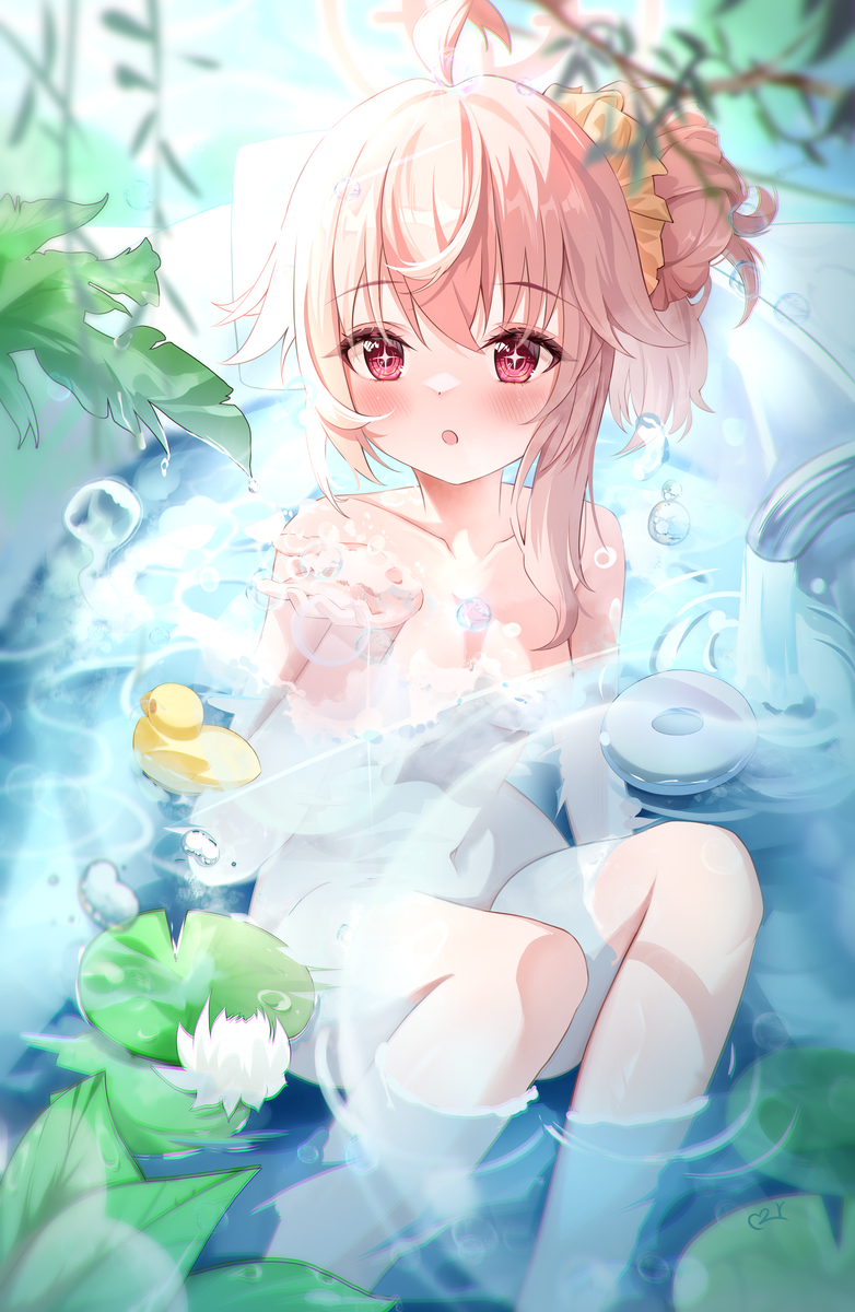 This is a pixiv picture whose title is 柚鳥ナツ.