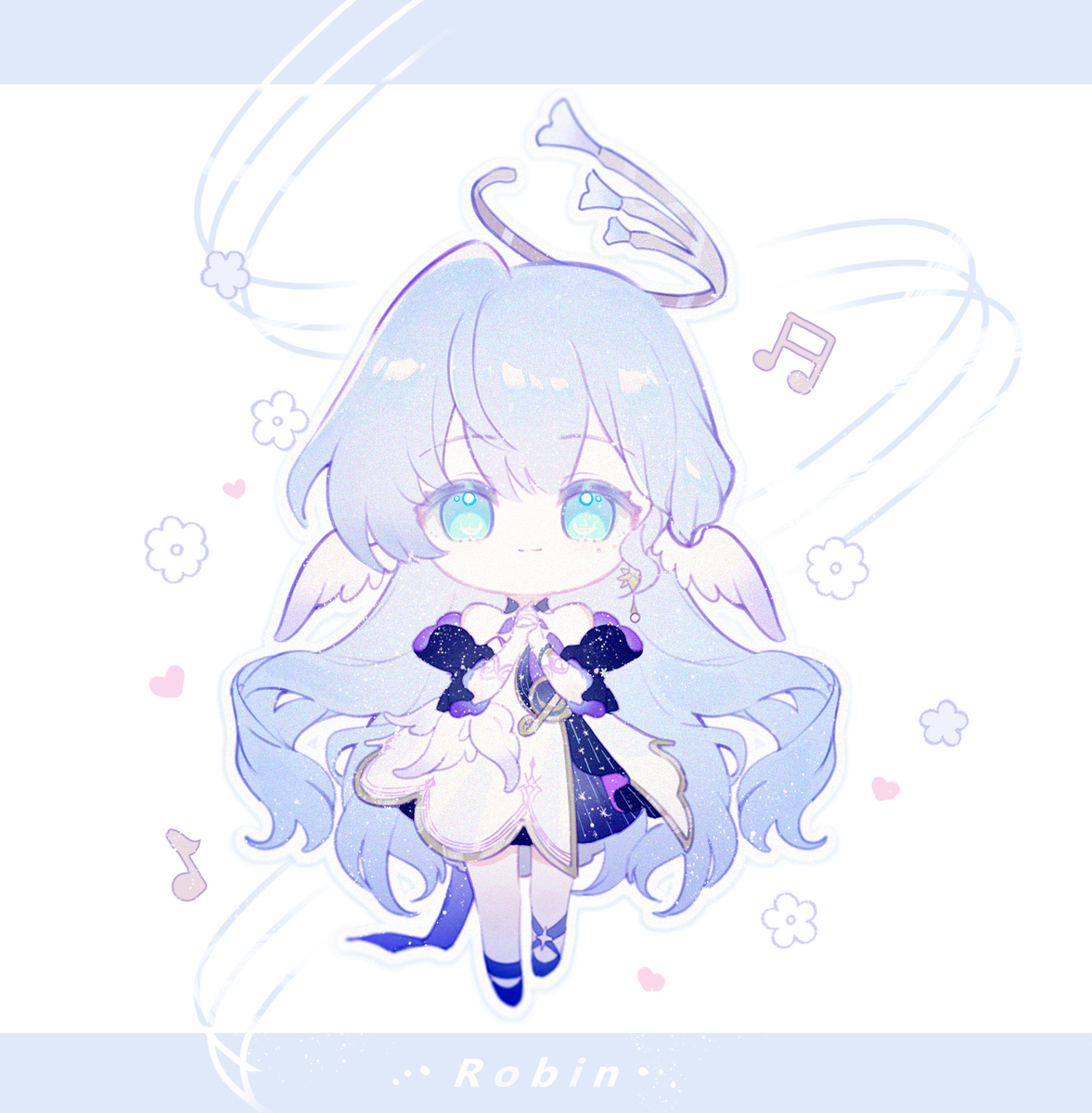 This is a pixiv picture whose title is robin.