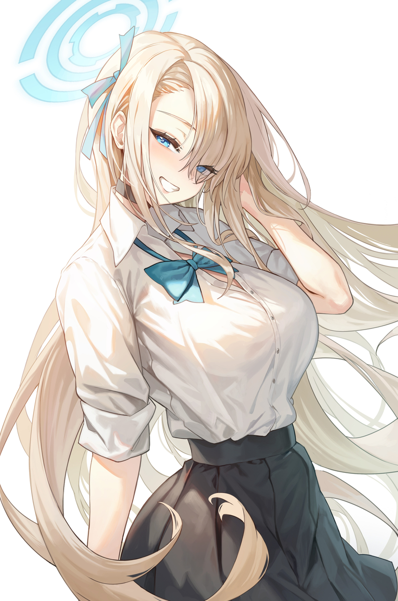 This is a pixiv picture whose title is アスナ.