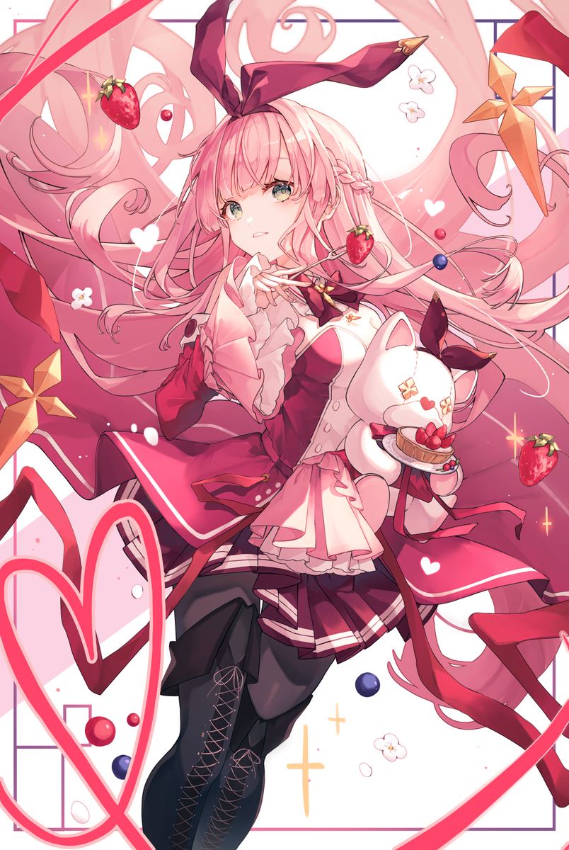 This is a pixiv picture whose title is 紅.