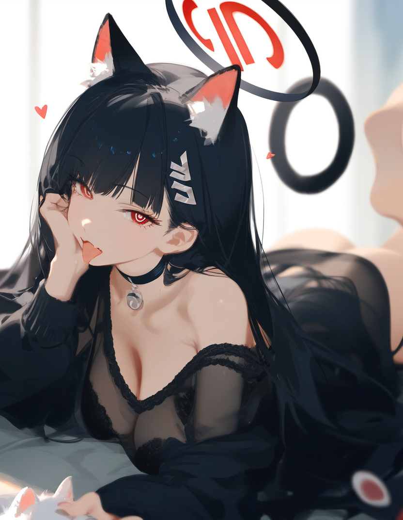 This is a pixiv picture whose title is 猫娘莉音.