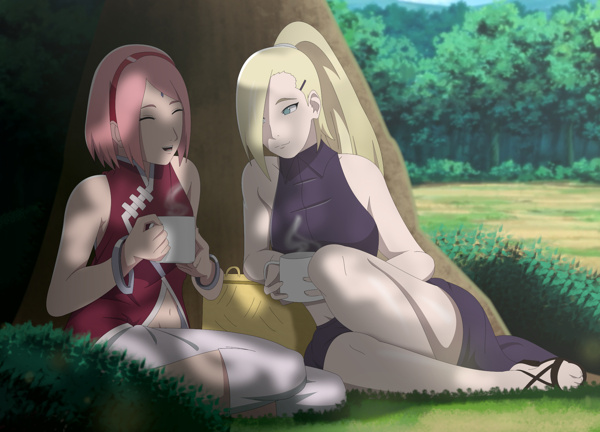 This is a pixiv picture whose title is Tea Party.