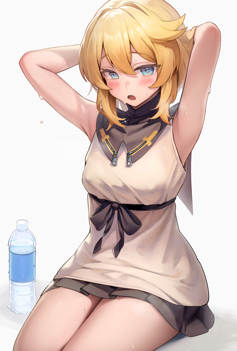 This is a pixiv picture whose title is Hot Bridget.