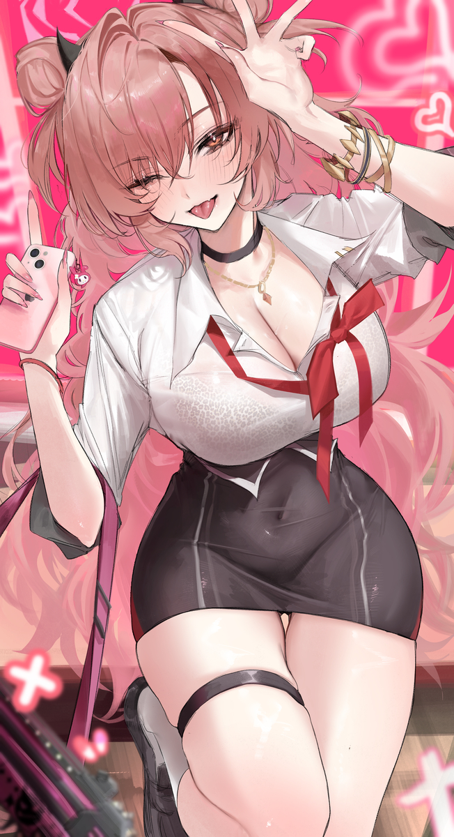 This is a pixiv picture whose title is Yozakura Kirara.