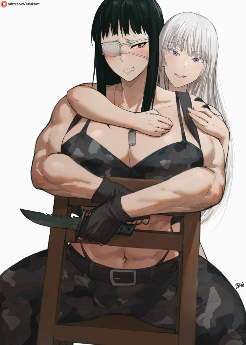 This is a pixiv picture whose title is Valmet and Koko.