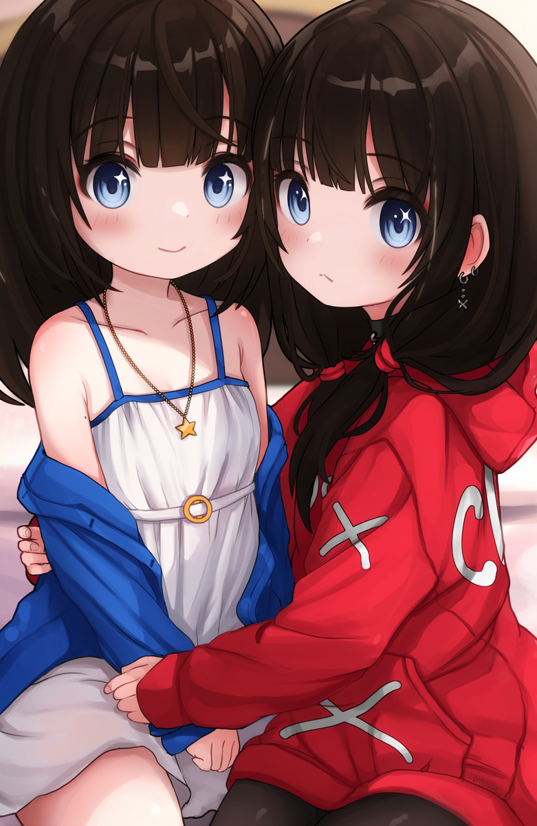 This is a pixiv picture whose title is Faeryn and Sheryn.